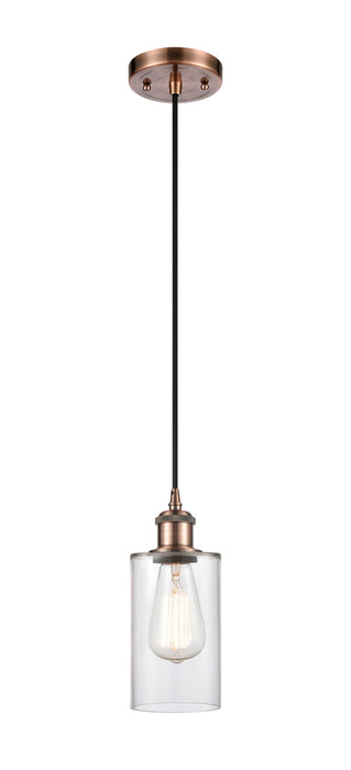 Innovations - 516-1P-AC-G802-LED - LED Mini Pendant - Ballston - Antique Copper