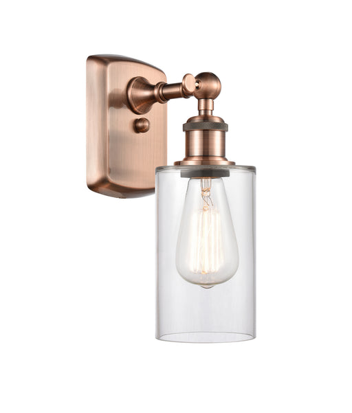 Innovations - 516-1W-AC-G802 - One Light Wall Sconce - Ballston - Antique Copper