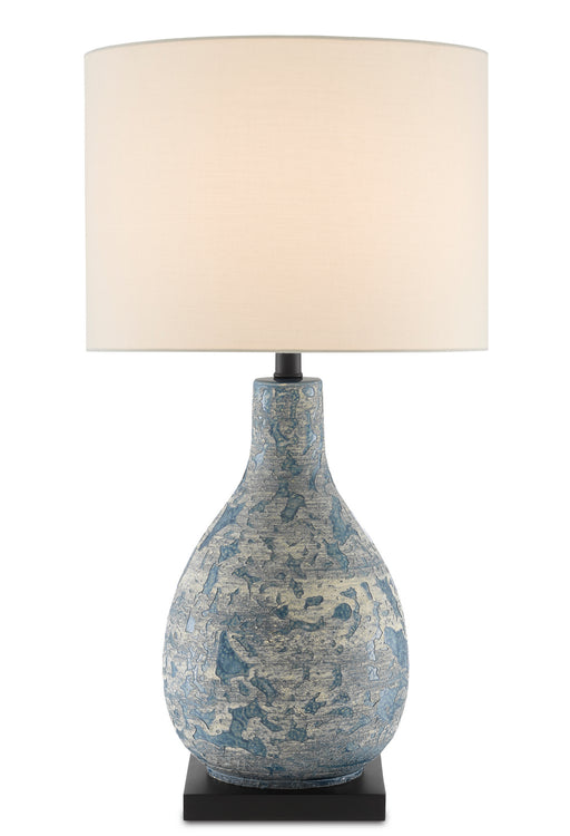Currey and Company - 6000-0674 - One Light Table Lamp - Vintage Blue