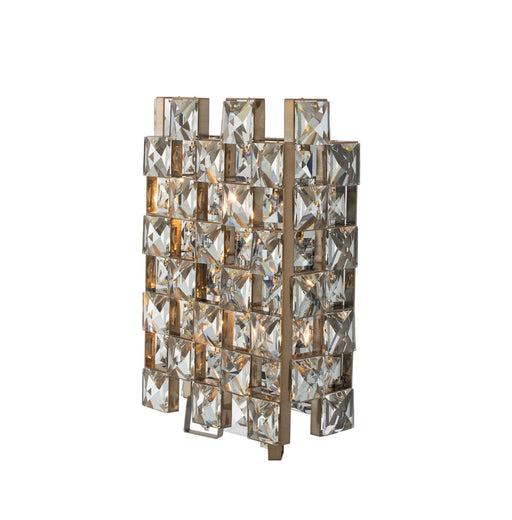 Allegri - 036621-038-FR001 - Three Light Wall Sconce - Piazze - Brushed Champagne Gold