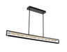 Allegri - 036962-052-FR001 - LED Island Pendant - Capuccio - Matte Black w/ Chrome