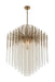 Allegri - 037656-038-FR001 - Eight Light Pendant - Estrella - Brushed Champagne Gold