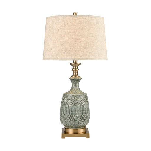 ELK Home - 77183 - One Light Table Lamp - Port Ewen - Antique Brass