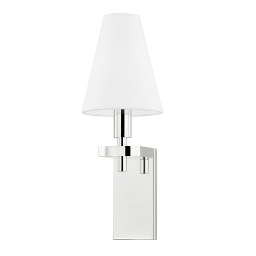 Hudson Valley - 1181-PN - One Light Wall Sconce - Dooley - Polished Nickel