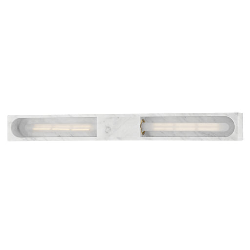 Hudson Valley - 3092-WM - Two Light Wall Sconce - Erwin - White Marble