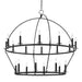 Hudson Valley - 9549-AI - 20 Light Chandelier - Howell - Aged Iron