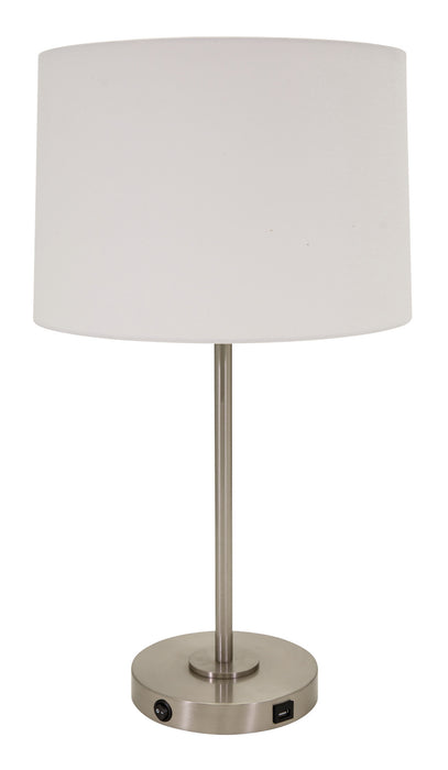 House of Troy - BR150-SN - One Light Table Lamp - Brandon - Satin Nickel
