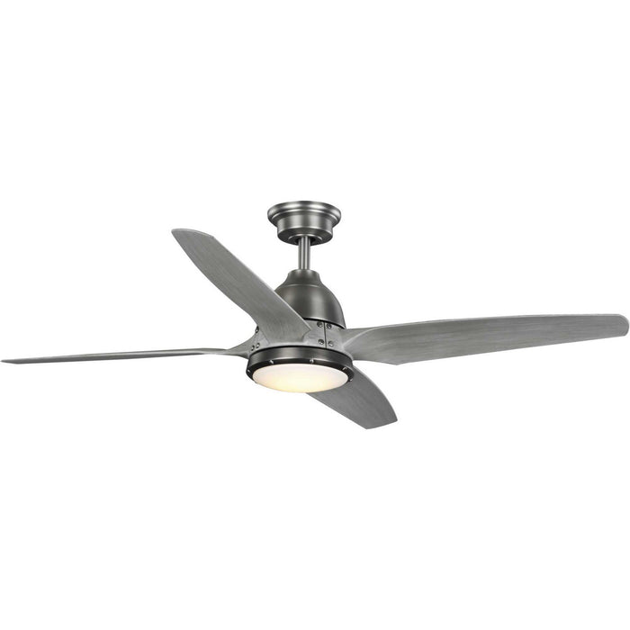 Progress Lighting - P250009-081-30 - 56``Ceiling Fan - Alleron - Antique Nickel