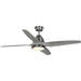 Progress Lighting - P250009-081-30 - 56``Ceiling Fan - Alleron - Antique Nickel