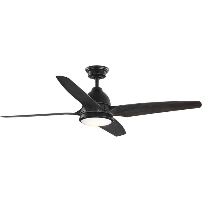 Progress Lighting - P250009-182-30 - 56``Ceiling Fan - Alleron - Flat Black