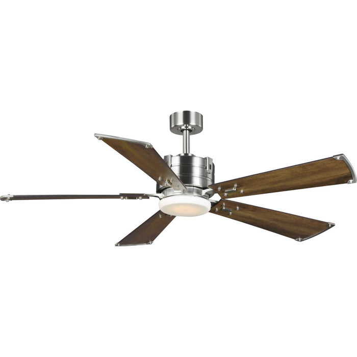 Progress Lighting - P250021-009-30 - 56``Ceiling Fan - Glenfalls - Brushed Nickel