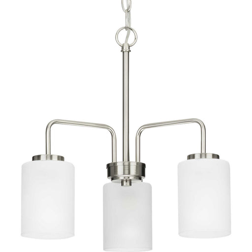 Progress Lighting - P400274-009 - Three Light Chandelier - Merry - Brushed Nickel
