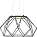 Progress Lighting - P500319-031-30 - One Light Pendant - Geodesic LED - Matte Black