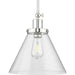 Progress Lighting - P500324-104 - One Light Pendant - Hinton - Polished Nickel