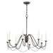 Maxim - 12168CHB - Eight Light Chandelier - Plumette - Chestnut Bronze