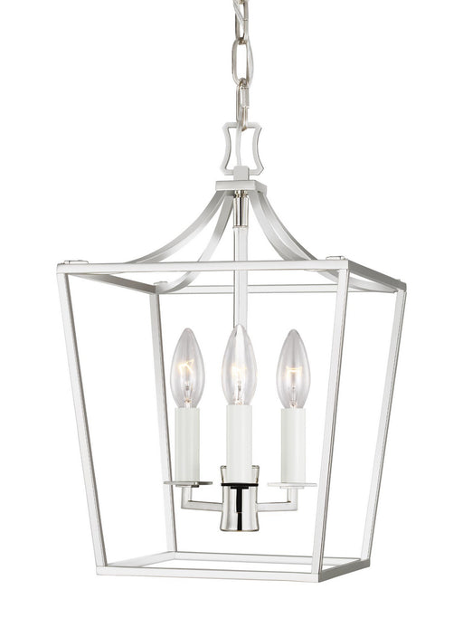 Generation Lighting - CC1433PN - Three Light Mini Lantern - Southold - Polished Nickel