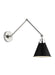 Generation Lighting - CW1151MBKPN - One Light Wall Sconce - WELLFLEET - Midnight Black