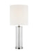 Generation Lighting - ET1301PN1 - One Light Table Lamp - Leigh - Polished Nickel