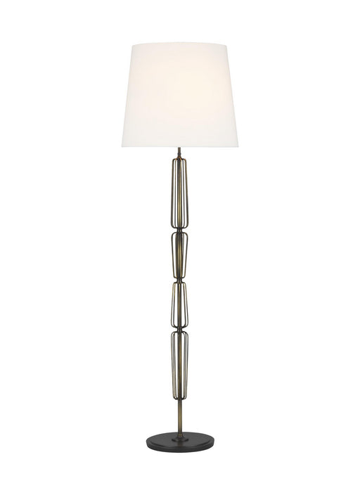 Generation Lighting - TT1112AB1 - Two Light Floor Lamp - MILO - Atelier Brass