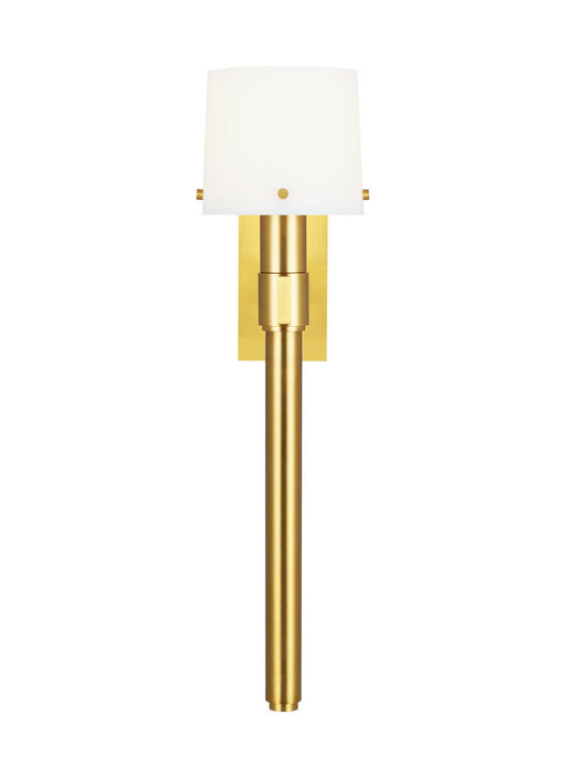 Generation Lighting - TW1091BBS - One Light Wall Sconce - PALMA - Burnished Brass