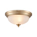 ELK Home - 7002FM/50 - Two Light Flush Mount - Ceiling Essentials - Satin Gold