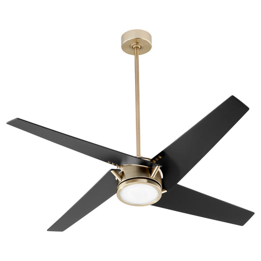 Quorum - 26544-80 - 54``Ceiling Fan - Axis - Aged Brass