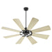 Quorum - 30608-59 - 60``Patio Fan - Mod - Matte Black