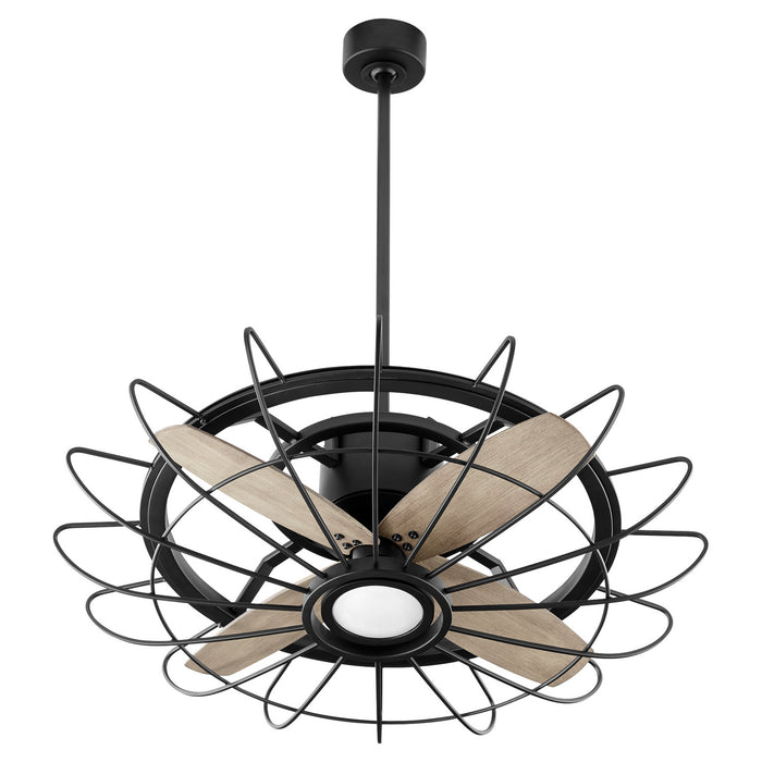 Quorum - 32304-69 - 30``Ceiling Fan - Mira - Noir