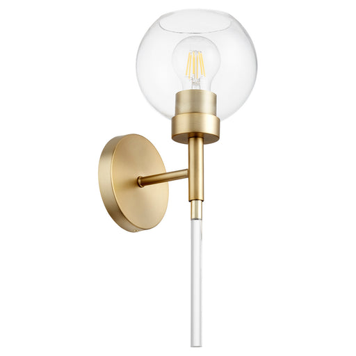 Quorum - 5317-1-80 - One Light Wall Mount - Voln - Aged Brass
