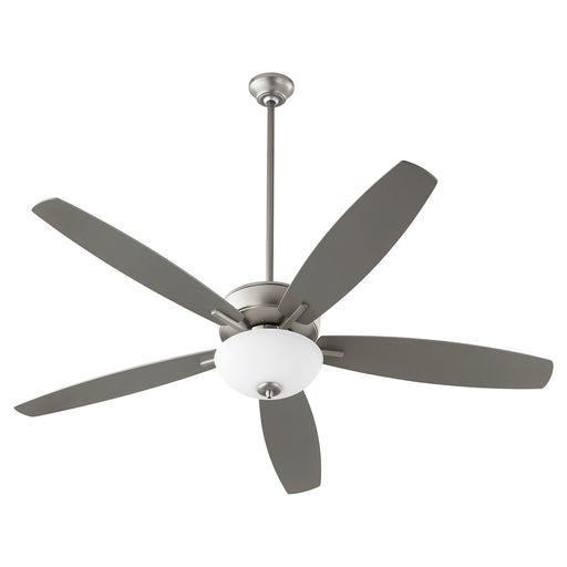 Quorum - 70605-65 - 60``Ceiling Fan - Breeze 60`` - Satin Nickel