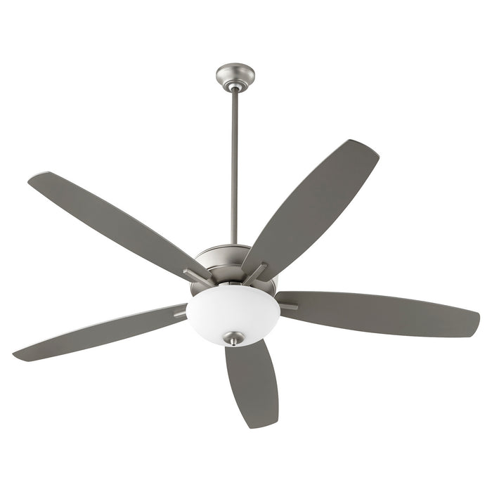 Quorum - 70605-65 - 60``Ceiling Fan - Breeze 60`` - Satin Nickel