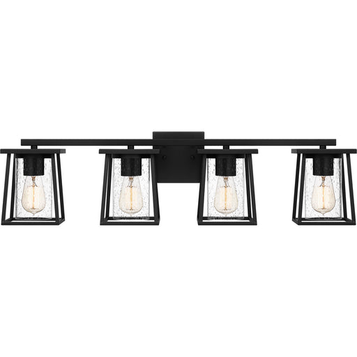 Quoizel - LDG8633MBK - Four Light Bath - Lodge - Matte Black