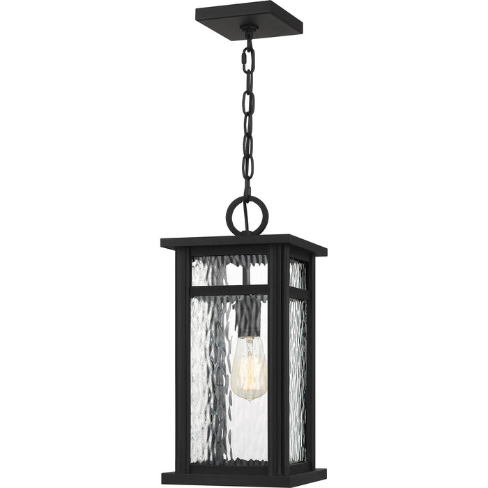 Quoizel - MOI1908EK - One Light Outdoor Hanging Lantern - Moira - Earth Black