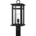 Quoizel - MOI9008EK - One Light Outdoor Post Mount - Moira - Earth Black