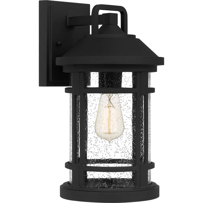 Quoizel - QUY8409EK - One Light Outdoor Wall Mount - Quincy - Earth Black