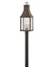 Hinkley - 17461BLC - Three Light Post Top or Pier Mount - Beacon Hill - Blackened Copper