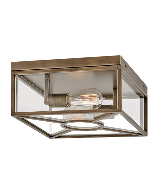 Hinkley - 18373BU - Two Light Flush Mount - Brixton - Burnished Bronze