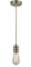 Innovations - 100AB-10RE-5AB - One Light Mini Pendant - Gatsby - Antique Brass