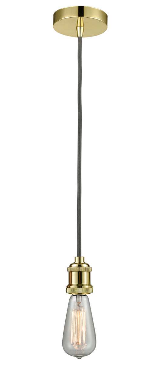 Innovations - 100GD-10GY-1GD - One Light Mini Pendant - Edison - Gold