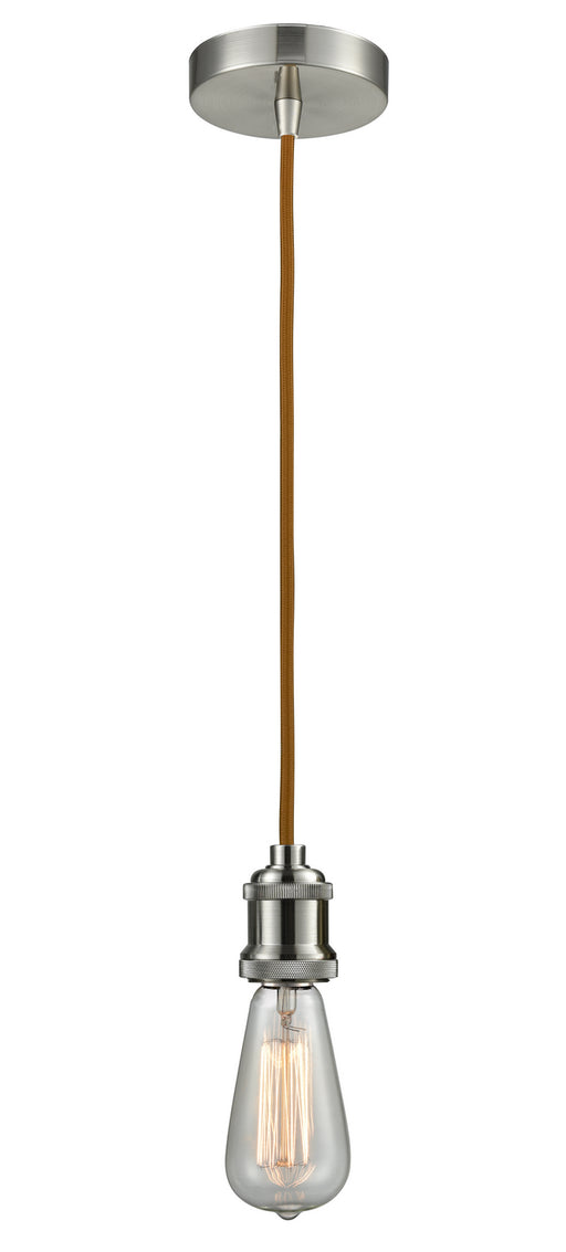 Innovations - 100SN-10CR-1SN - One Light Mini Pendant - Edison - Satin Nickel