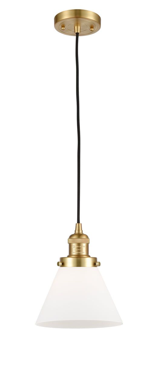 Innovations - 201C-SG-G41-LED - LED Mini Pendant - Franklin Restoration - Satin Gold