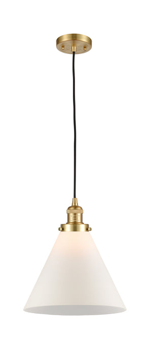 Innovations - 201C-SG-G41-L-LED - LED Mini Pendant - Franklin Restoration - Satin Gold