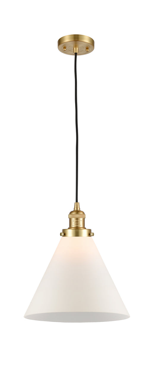 Innovations - 201C-SG-G41-L-LED - LED Mini Pendant - Franklin Restoration - Satin Gold