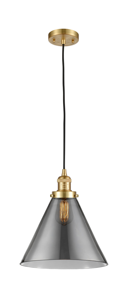 Innovations - 201C-SG-G43-L - One Light Mini Pendant - Franklin Restoration - Satin Gold