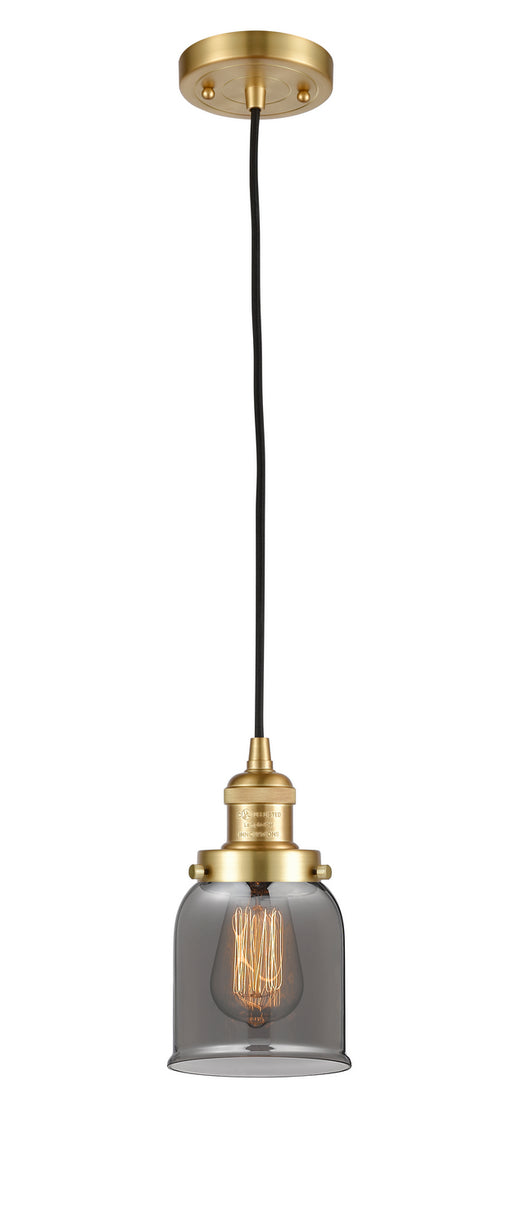 Innovations - 201C-SG-G53-LED - LED Mini Pendant - Franklin Restoration - Satin Gold