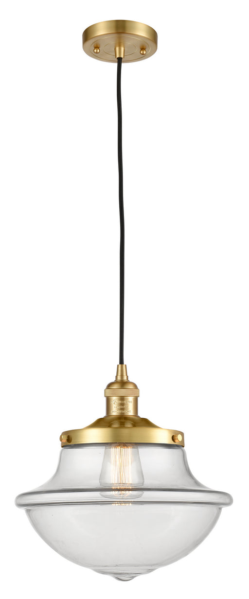 Innovations - 201C-SG-G542-LED - LED Mini Pendant - Franklin Restoration - Satin Gold