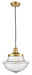 Innovations - 201C-SG-G544-LED - LED Mini Pendant - Franklin Restoration - Satin Gold