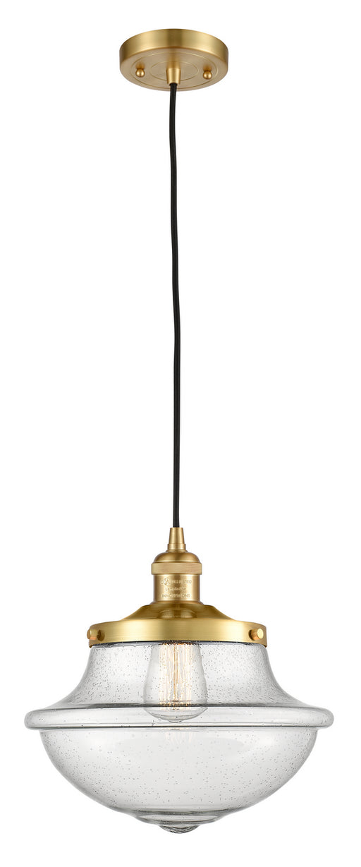 Innovations - 201C-SG-G544-LED - LED Mini Pendant - Franklin Restoration - Satin Gold