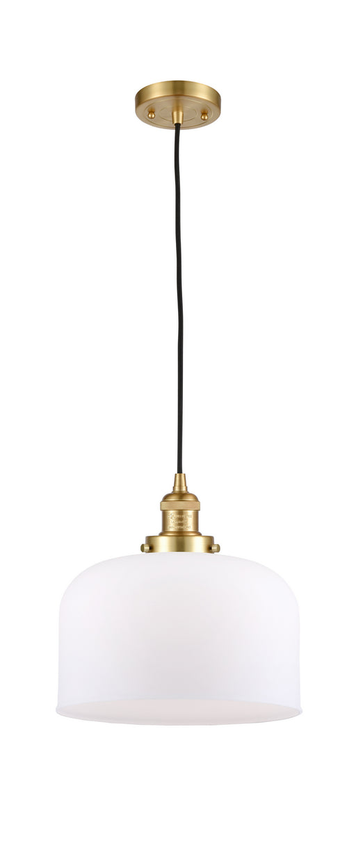 Innovations - 201C-SG-G71-L-LED - LED Mini Pendant - Franklin Restoration - Satin Gold