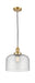 Innovations - 201C-SG-G74-L-LED - LED Mini Pendant - Franklin Restoration - Satin Gold